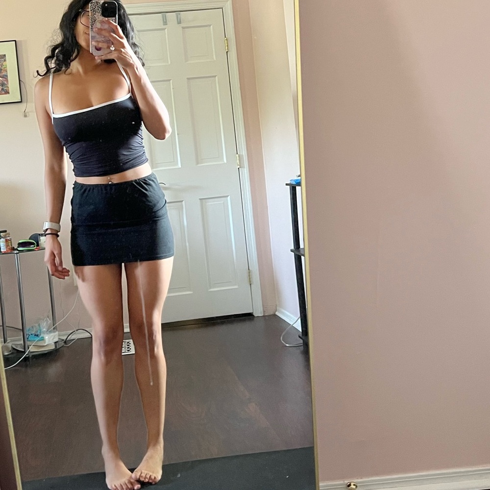 Black Mini Skirt